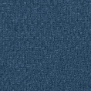 Unité de Sofa Modulaire Sans Accoudoirs 3 pcs Bleu