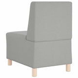 Unité de Sofa Modulaire Sans Accoudoirs 3 pcs Gris nuage