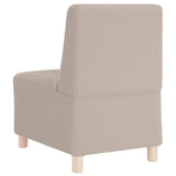 Unité de Sofa Modulaire Sans Accoudoirs 3 pcs Gris clair