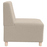 Unité de Sofa Modulaire Sans Accoudoirs 3 pcs Gris clair