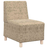 Unité de Sofa Modulaire Sans Accoudoirs 3 pcs Gris clair