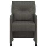 Chaises de salle à manger 2 pcs Noir 57 x 67 x 95 cm Faux cuir