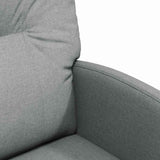 Chaises de salle à manger 2 pcs Gris clair 57 x 67 x 95 cm