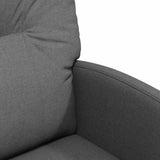 Chaises de salle à manger 2 pcs Gris foncé 57 x 67 x 95 cm