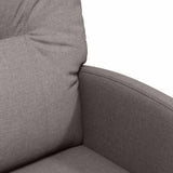 Chaises de salle à manger 2 pcs Taupe 57 x 67 x 95 cm tissu