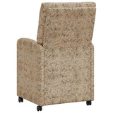 Chaises de salle à manger 2 pcs Gris clair 58 x 67 x 97 cm