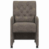 Chaises de salle à manger 2 pcs Gris foncé 58 x 67 x 97 cm