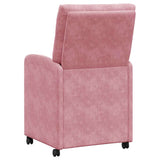 Chaises de salle à manger 2 pcs Rose 58 x 67 x 97 cm Velours
