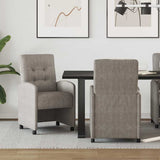 Chaises de salle à manger 2 pcs Gris 57 x 67 x 98 cm Faux cuir