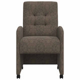 Chaises de salle à manger 2 pcs Gris foncé 57 x 67 x 98 cm