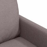 Chaises de salle à manger 2 pcs Taupe 57 x 67 x 98 cm tissu