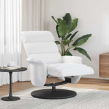 Fauteuil inclinable Blanc 71 x 98 x 106 cm Faux cuir