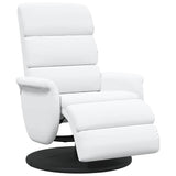 Fauteuil inclinable Blanc 71 x 98 x 106 cm Faux cuir
