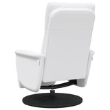 Fauteuil de massage inclinable Blanc 71 x 90 x 105 cm