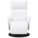 Fauteuil de massage inclinable Blanc 71 x 90 x 105 cm