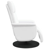Fauteuil de massage inclinable Blanc 71 x 90 x 105 cm