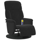 Fauteuil de massage inclinable Noir 91 x 71 x 105.5 cm Velours