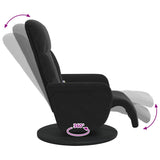 Fauteuil de massage inclinable Noir 91 x 71 x 105.5 cm Velours