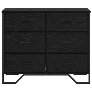 Commode Autre Chêne noir 91 x 35.5 x 74.5 cm Bois d'ingénierie