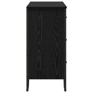 Commode Autre Chêne noir 91 x 35.5 x 74.5 cm Bois d'ingénierie