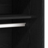Armoire Chêne Noir 80 x 50 x 200 cm Bois d'ingénierie