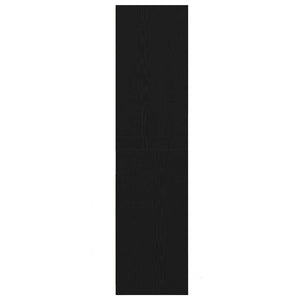 Armoire Chêne Noir 80 x 50 x 200 cm Bois d'ingénierie