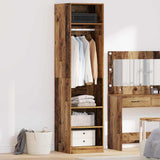 Armoire avec étagère Bois ancien Bois d'ingénierie