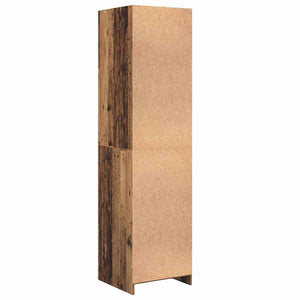 Armoire avec étagère Bois ancien Bois d'ingénierie