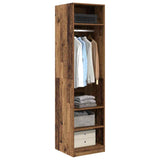 Armoire avec étagère Bois ancien Bois d'ingénierie