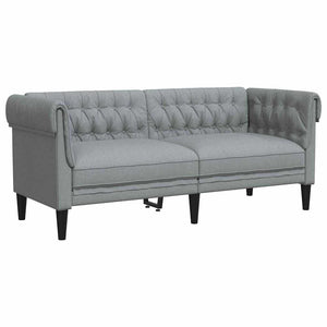 Ensemble de Canapés Gris clair tissu
