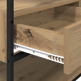 Armoire chêne artisanal 89 x 39 x 184.5 cm Bois d'ingénierie