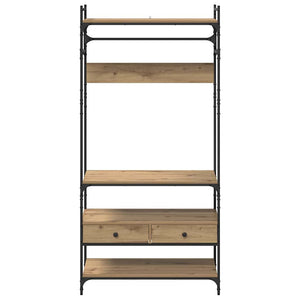 Armoire chêne artisanal 89 x 39 x 184.5 cm Bois d'ingénierie