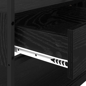 Armoire Chêne noir 89 x 39 x 184.5 cm Bois d'ingénierie