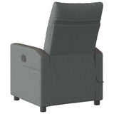 Fauteuil de massage inclinable Gris foncé 69 x 86 x 100 cm