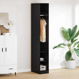 Armoire Chêne noir 50 x 30 x 200 cm Bois d'ingénierie
