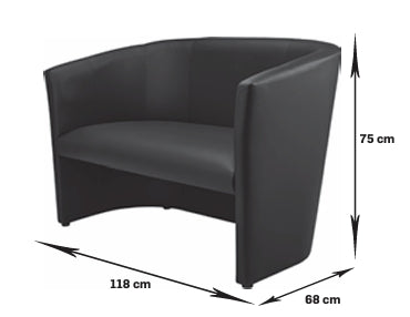 Milano waiting sofa