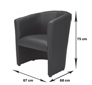 Milano waiting chair