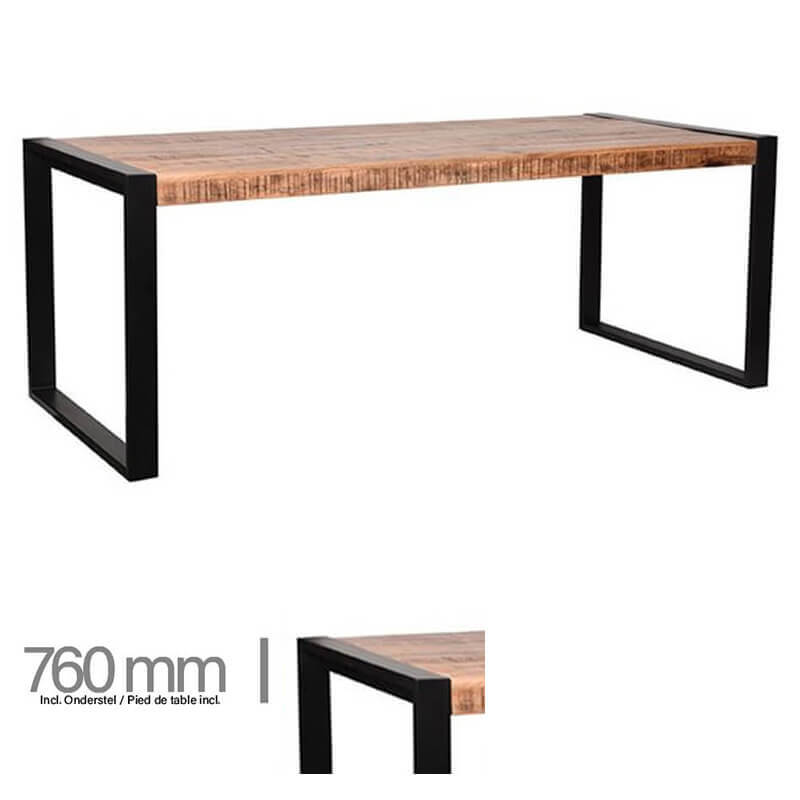 Table Bruselas 220x95cm