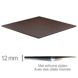 Plateau De Table COMPACT Wenge 69x69cm