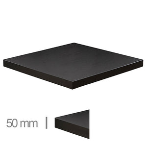 Plateau De Table DUBLIN Noir 60x60cm