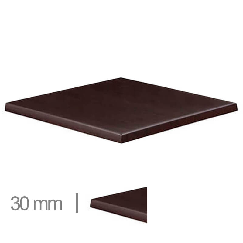 Plateau De Table WERZALIT Wenge 60x60cm