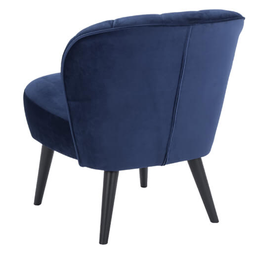 Fauteuil Leto Bleu