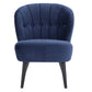 Fauteuil Leto Bleu