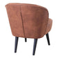 Fauteuil Leto Cognac