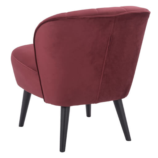 Fauteuil Leto Rouge