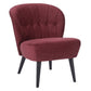 Fauteuil Leto Rouge