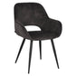 Chaise Flore Anthracite