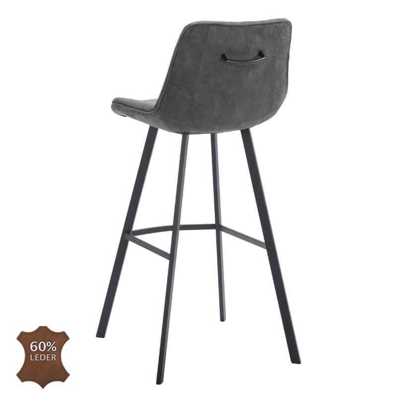 Chaise De Bar Joris Graphite