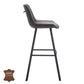 Chaise De Bar Joris Graphite