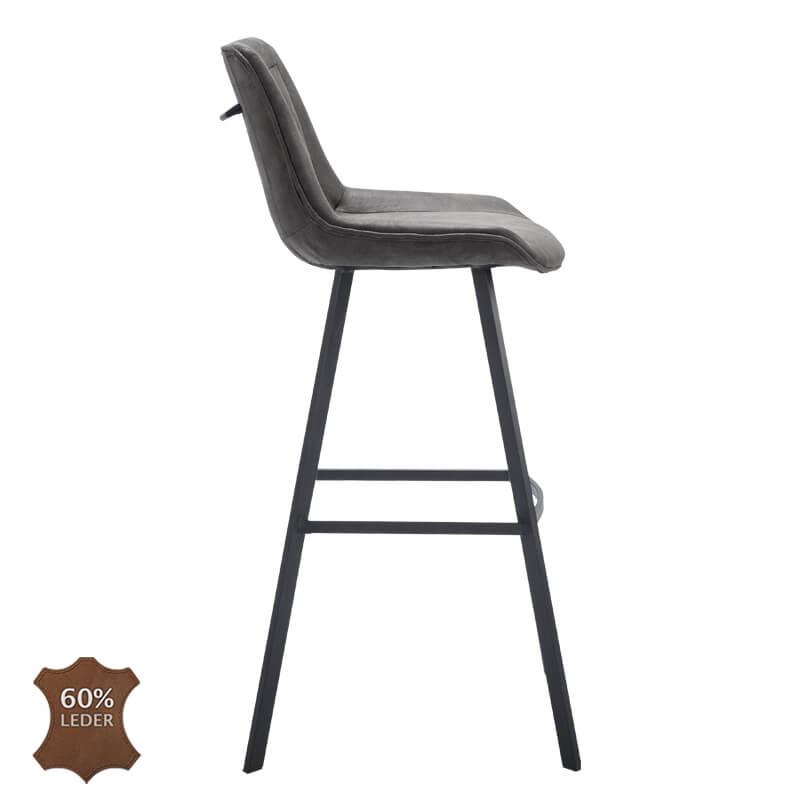 Chaise De Bar Joris Graphite